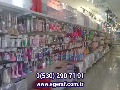 İzmir Torbalı Albi Market Delikli Askı Barlı Duvar Reyonu Raf Sistemleri